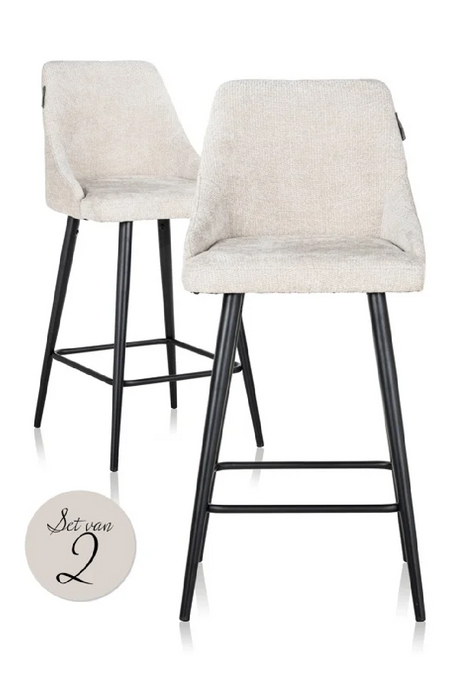 Modern Minimalist Counter Stools (2) | Richmond Interiors Brooke | Oroa.com