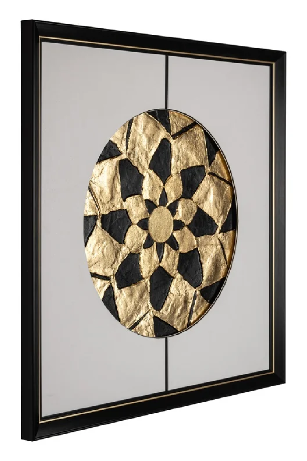 Gold & Black Wall Art | Richmond Interiors Sun | Oroa.com