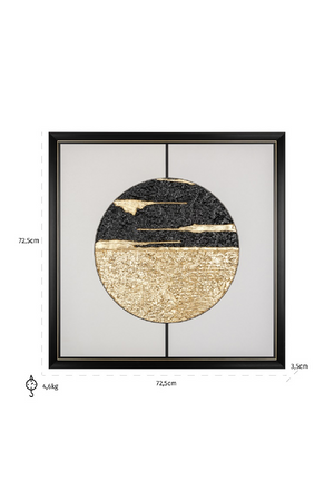 Round Modern Wall Art | Richmond Interiors Moon | Oroa.com
