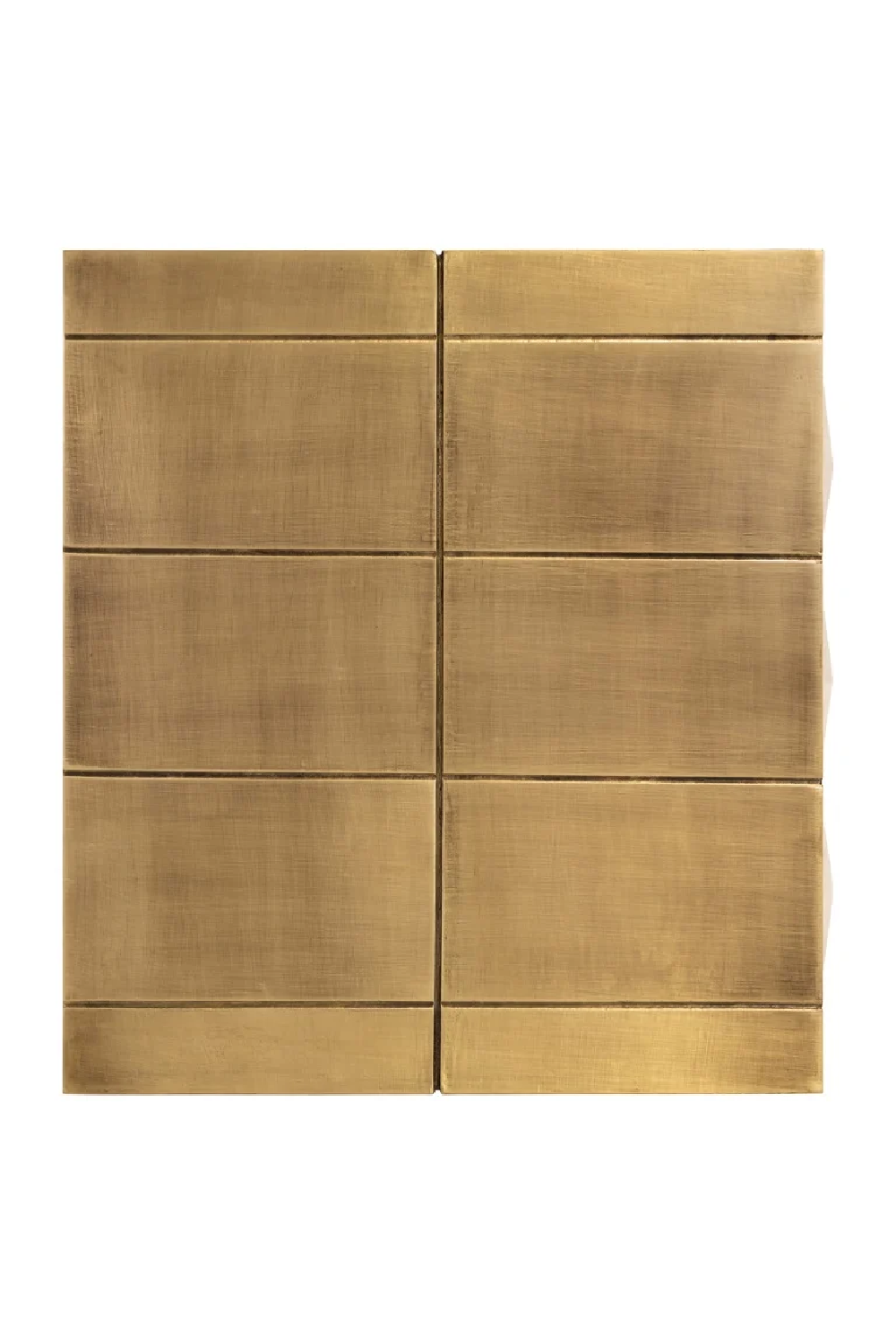 Gold Faceted Cabinet | OROA Collada | Oroa.com