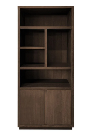Brown Oak Bookcase | Richmond Interiors Oakura | Oroa.com