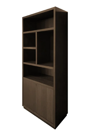 Brown Oak Bookcase | Richmond Interiors Oakura | Oroa.com