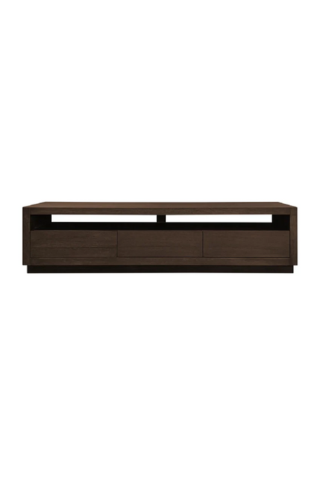 Brown Oak TV Unit | Richmond Interiors Oakura | Oroa.com