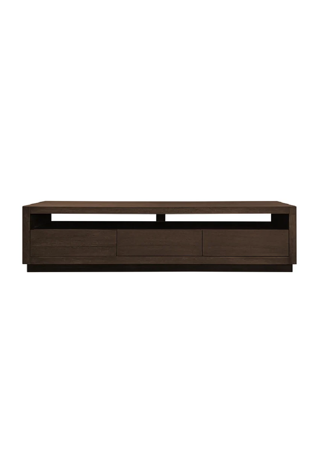 Brown Oak TV Unit | Richmond Interiors Oakura | Oroa.com