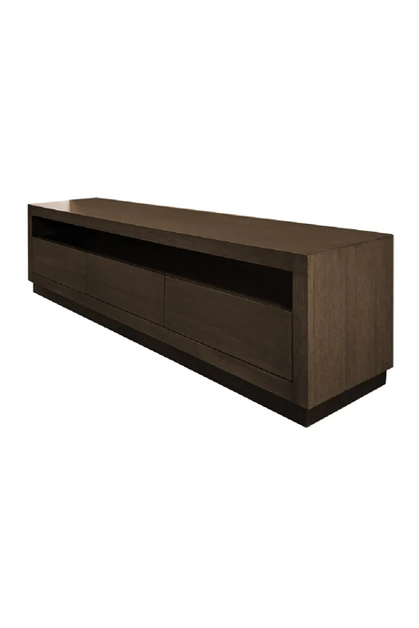 Brown Oak TV Unit | Richmond Interiors Oakura | Oroa.com