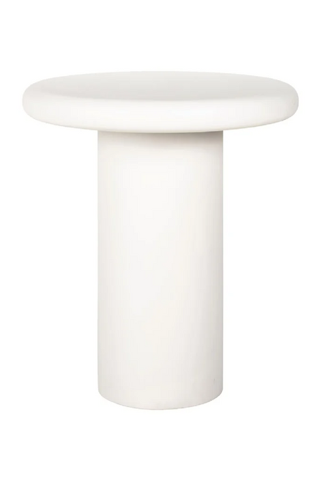 White Round Side Table | Richmond Interiors Bloomstone | Oroa.com