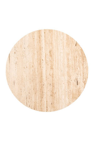 Round Travertine Nesting Coffee Tables (2) | Richmond Interiors Avalon | Oroa.com