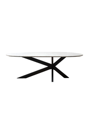 Marble Organic-Shaped Dining Table | Richmond Interiors Trocadero | Oroa.com