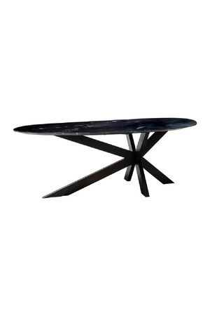 Marble Organic-Shaped Dining Table | Richmond Interiors Trocadero | Oroa.com