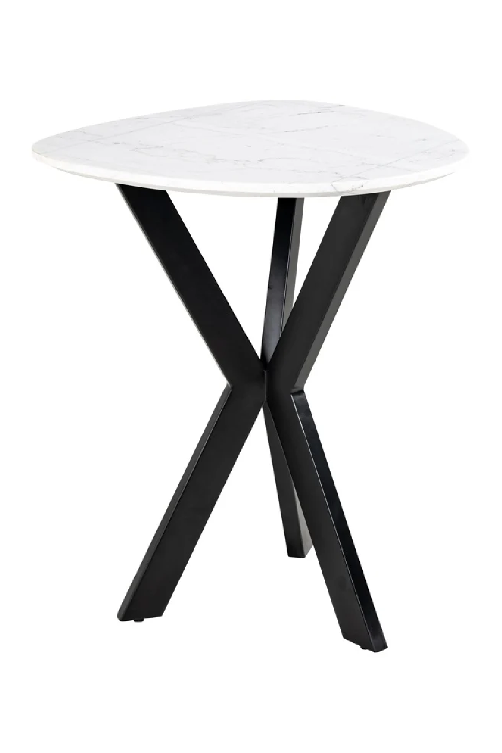 White Marble Side Table | OROA Trocadero | Oroa.com