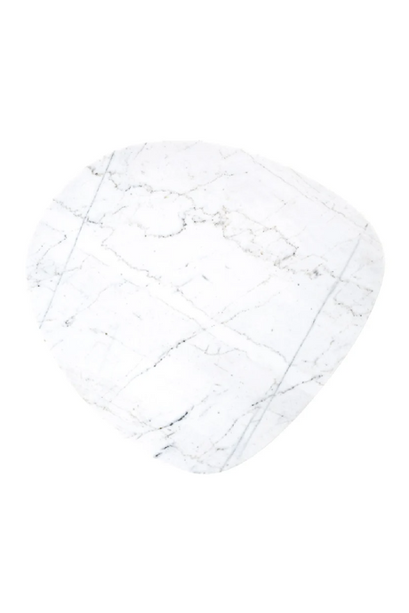 White Marble Side Table | Richmond Interiors Trocadero | Oroa.com