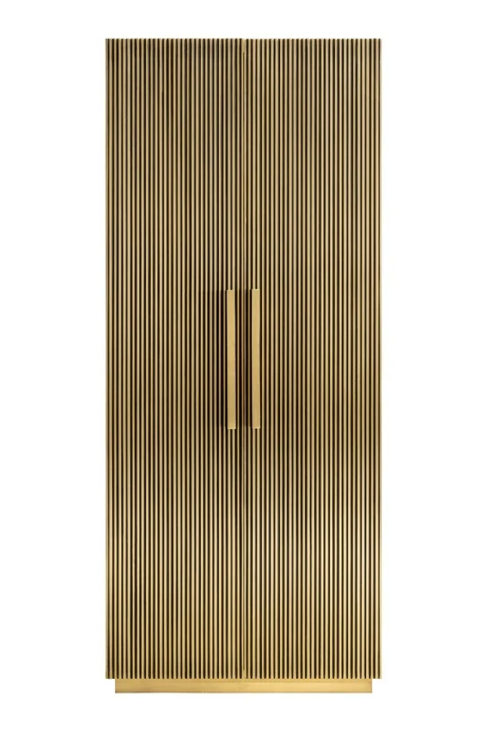 Gold 2-Door Cabinet | OROA Ironville | Oroa.com