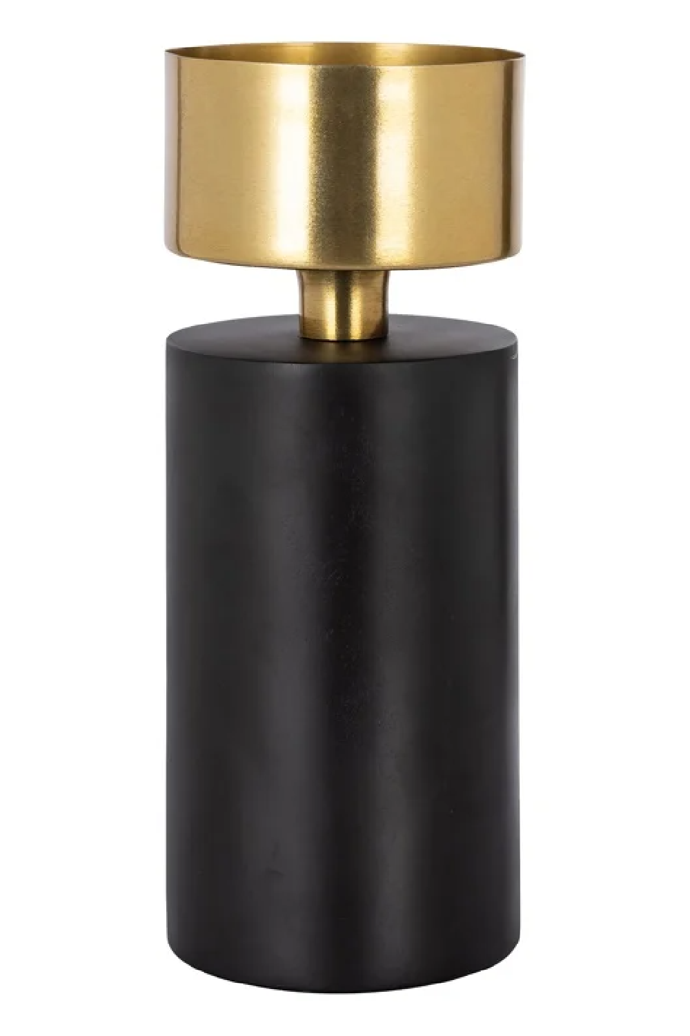 Black Cylindrical Candle Holder | OROA Tess | Oroa.com