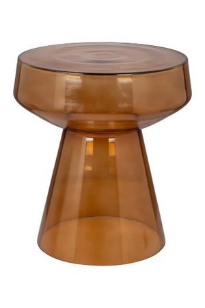 Brown Glass Side Table | Richmond Interiors Bowen  | Oroa.com