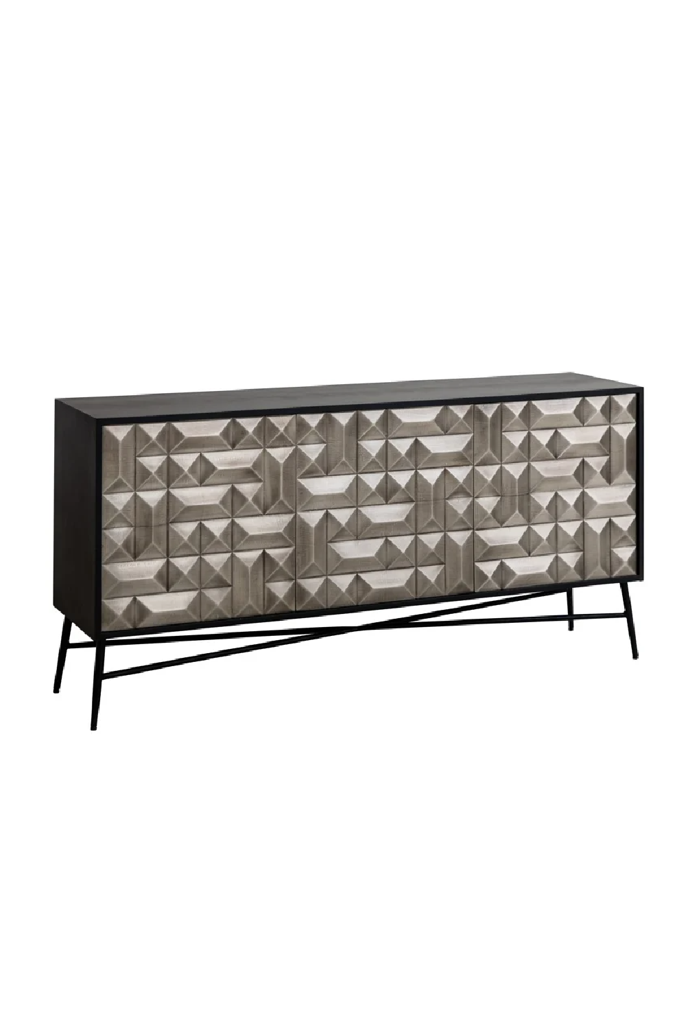 Faceted Modern Sideboard | OROATetro | Oroa.com 