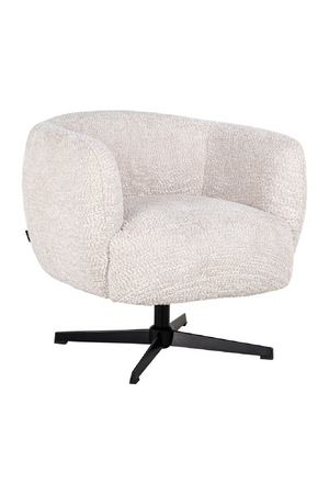 Upholstered Swivel Easy Chair | Richmond Interiors Estelle | Oroa.com