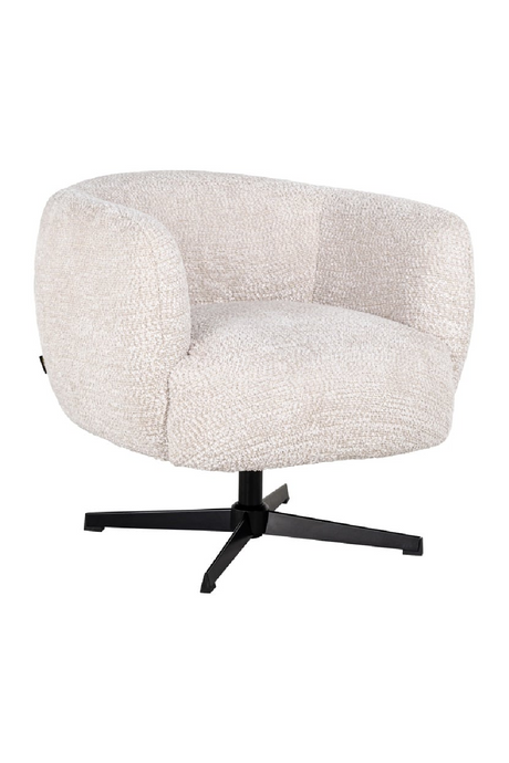 Upholstered Swivel Easy Chair | Richmond Interiors Estelle | Oroa.com