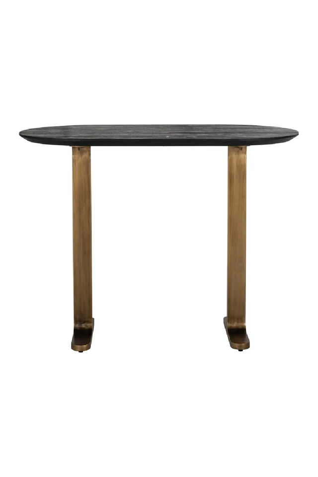Oval Mango Wood Bar Table | Richmond Interiors Revelin | Oroa.com