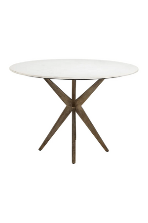 Marble Round Dining Table | Richmond Interiors Maisy | Oroa.com