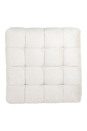 Cream Tufted Pouf | Richmond Interiors Merrol | Oroa.com
