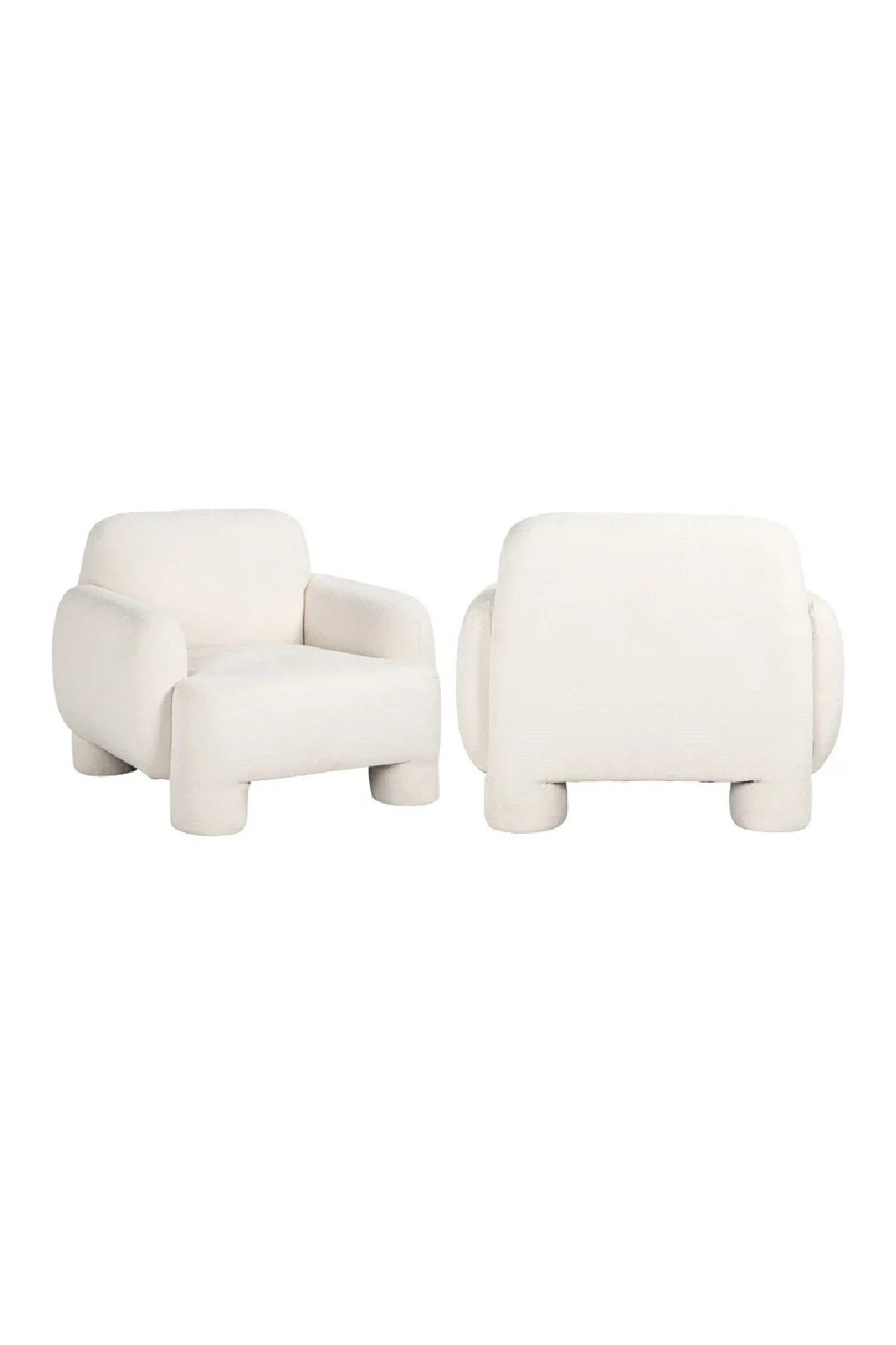 White Modern Easy Chair | OROA Boli | Oroa.com