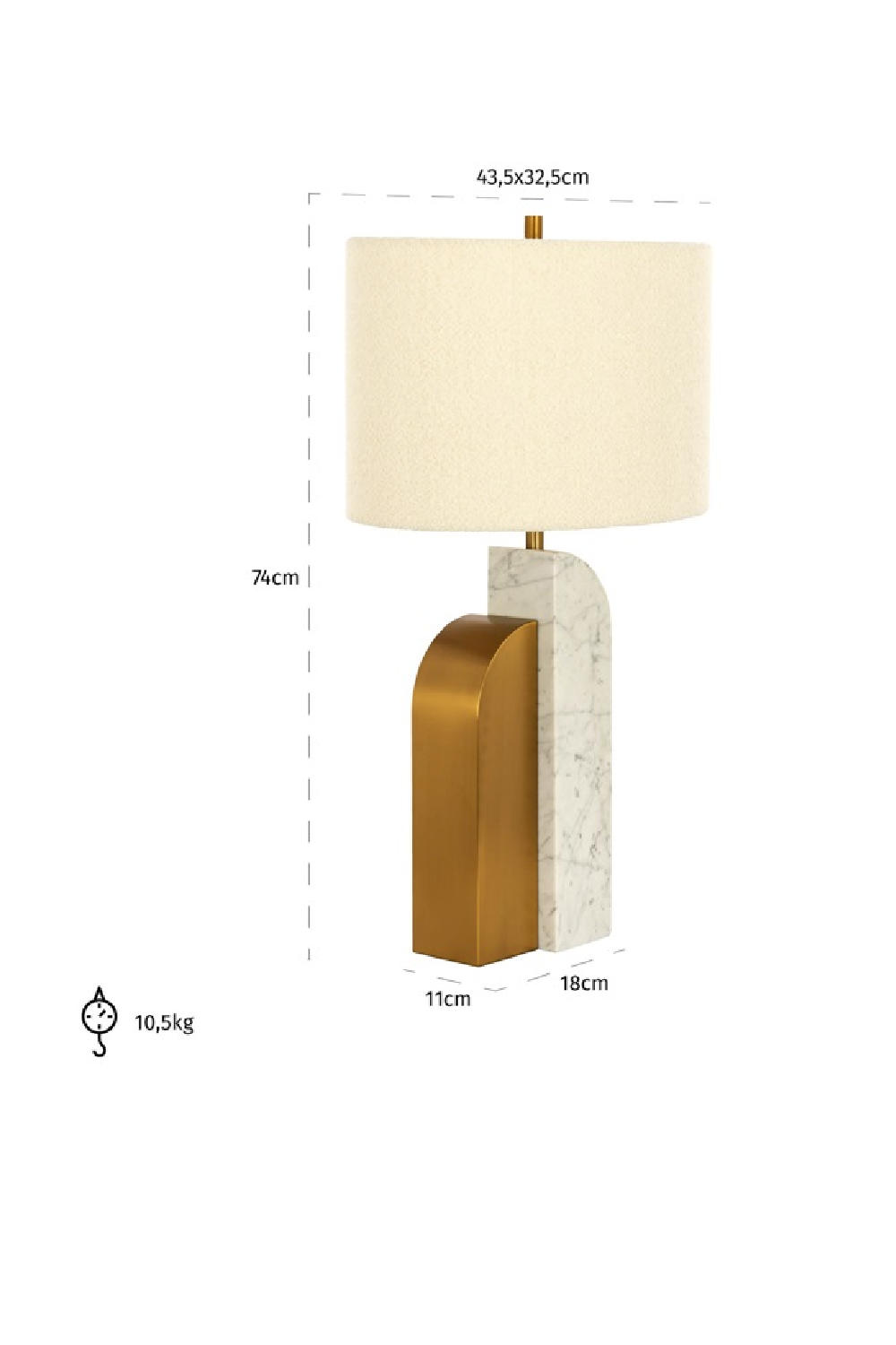 Modern Table Lamp | OROA Liliana | Oroa.com