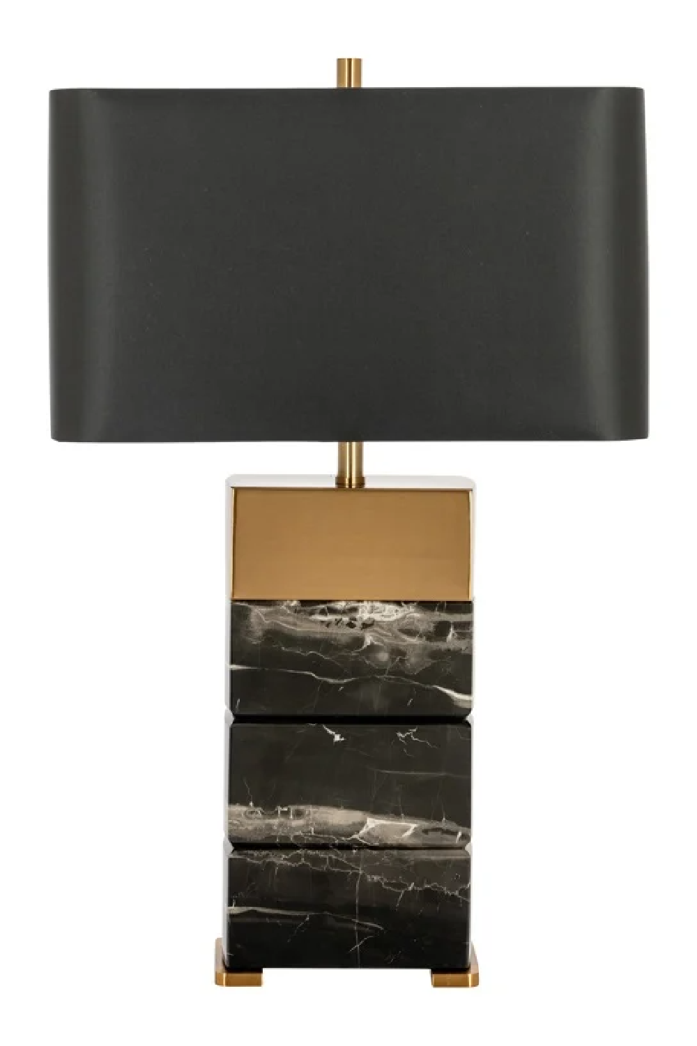 Black Marble Table Lamp | OROA Serena | Oroa.com