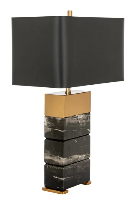 Black Marble Table Lamp | Richmond Interiors Serena | Oroa.com