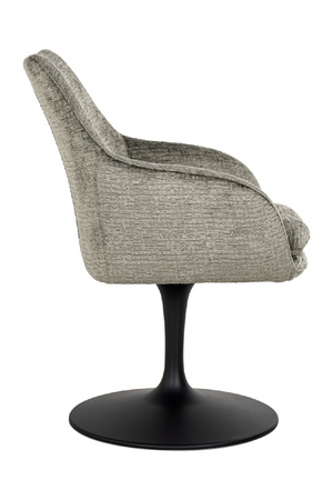 Pedestal Upholstered Swivel Chair | Richmond Interiors Marlon | Oroa.com