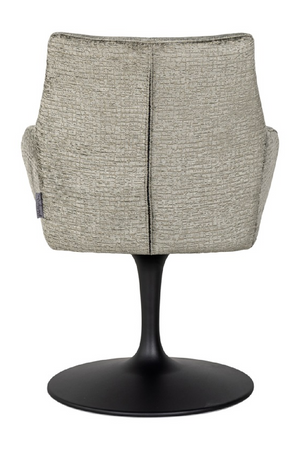 Pedestal Upholstered Swivel Chair | Richmond Interiors Marlon | Oroa.com