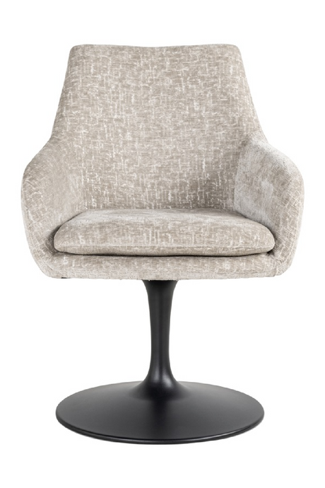 Pedestal Upholstered Swivel Chair | Richmond Interiors Marlon | Oroa.com