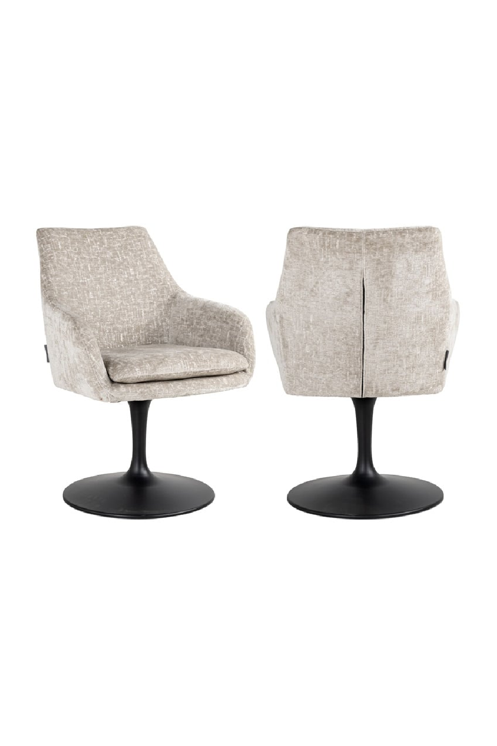 Pedestal Upholstered Swivel Chair | OROA Marlon | Oroa.com