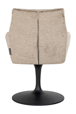 Pedestal Upholstered Swivel Chair | Richmond Interiors Marlon | Oroa.com