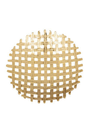 Gold Interlaced Bowl | Richmond Interiors Hope | Oroa.com