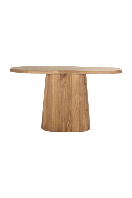 Oak Organic-Shaped Console | Richmond Interiors Riva | Oroa.com