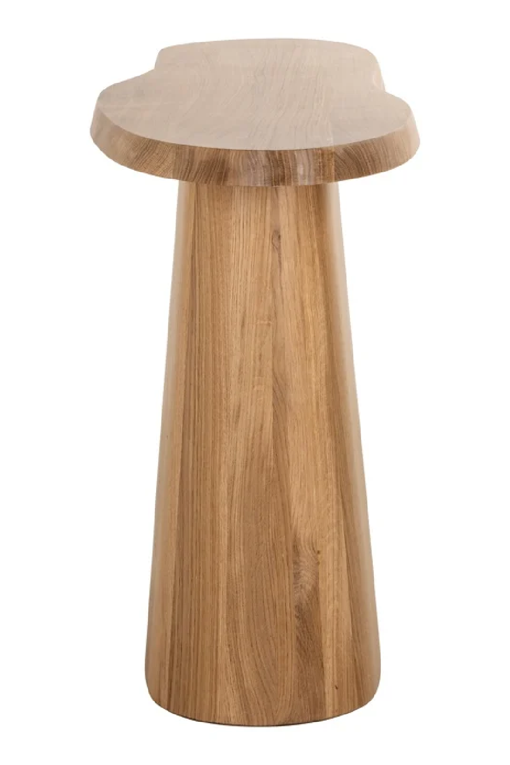Oak Organic-Shaped Console | Richmond Interiors Riva | Oroa.com
