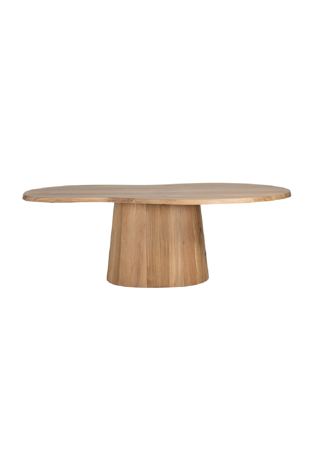 Oak Organic-Shaped Dining Table | OROA Riva | Oroa.com