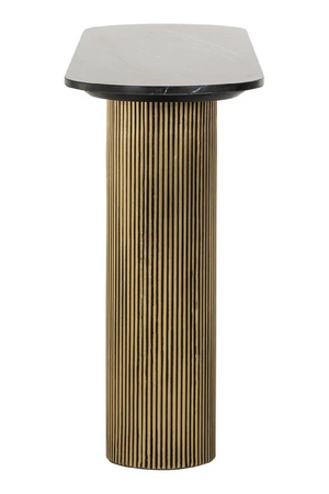Black Marble Console Table | Richmond Interiors Dayton | Oroa.com