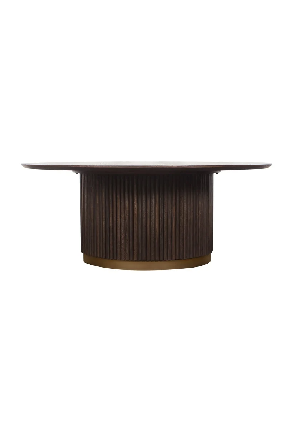 Round Wooden Coffee Table | Richmond Interiors Luxor | Oroa.com