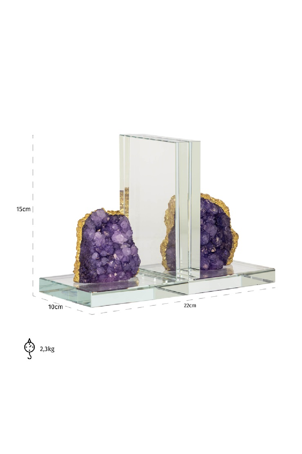 Crystal Modern Book Stand | OROA Agate | Oroa.com