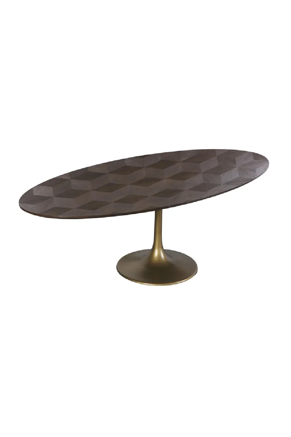Oval Pedestal Dining Table | OROA Luxor | Oroa.com