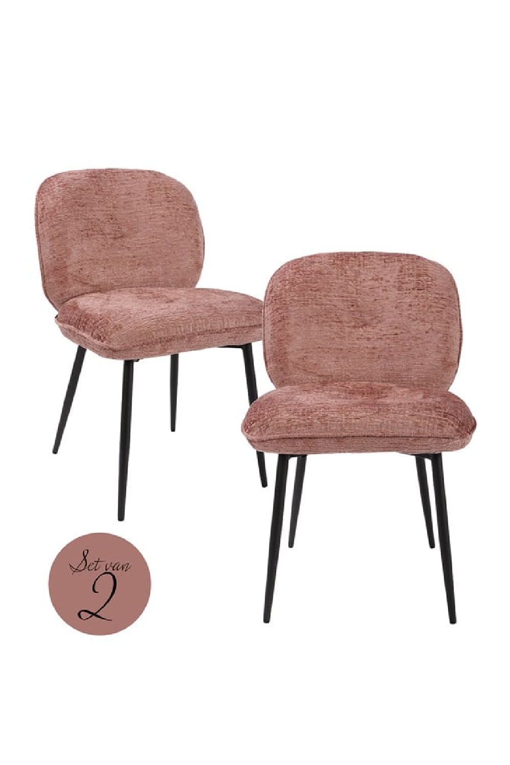 Upholstered Dining Chairs (2) | OROA Kiki | Oroa.com