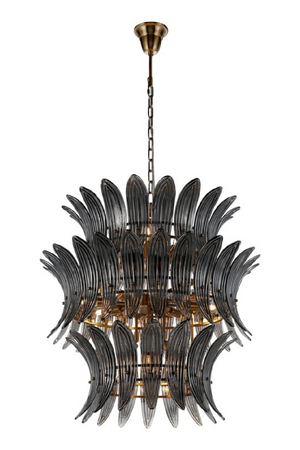 Glass Contemporary Hanging Lamp | Richmond Interiors Salina | Oroa.com