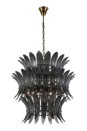 Glass Contemporary Hanging Lamp | Richmond Interiors Salina | Oroa.com