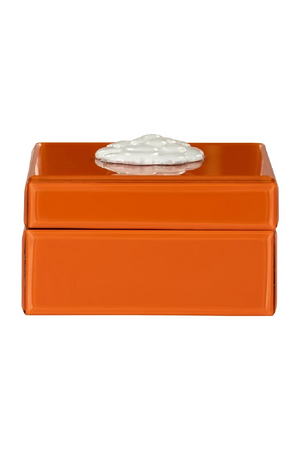Orange Modern Storage Box | Richmond Interiors Lunia | Oroa.com