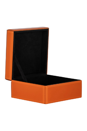 Orange Modern Storage Box | Richmond Interiors Lunia | Oroa.com