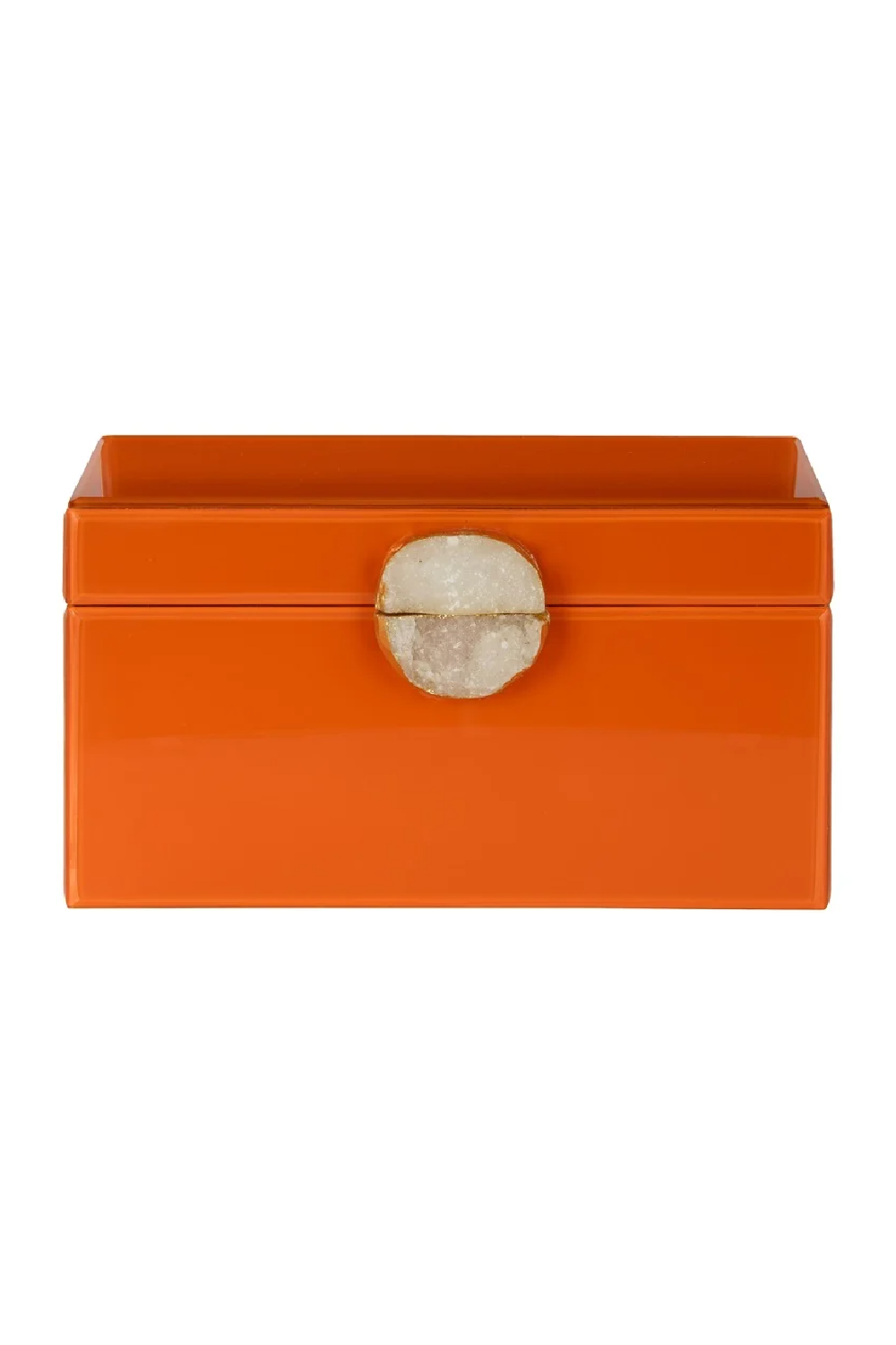 Orange Modern Jewelry Box | Richmond Interiors Lia