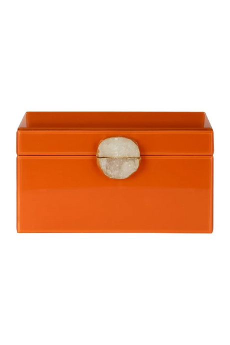 Orange Modern Jewelry Box | Richmond Interiors Lia | Oroa.com