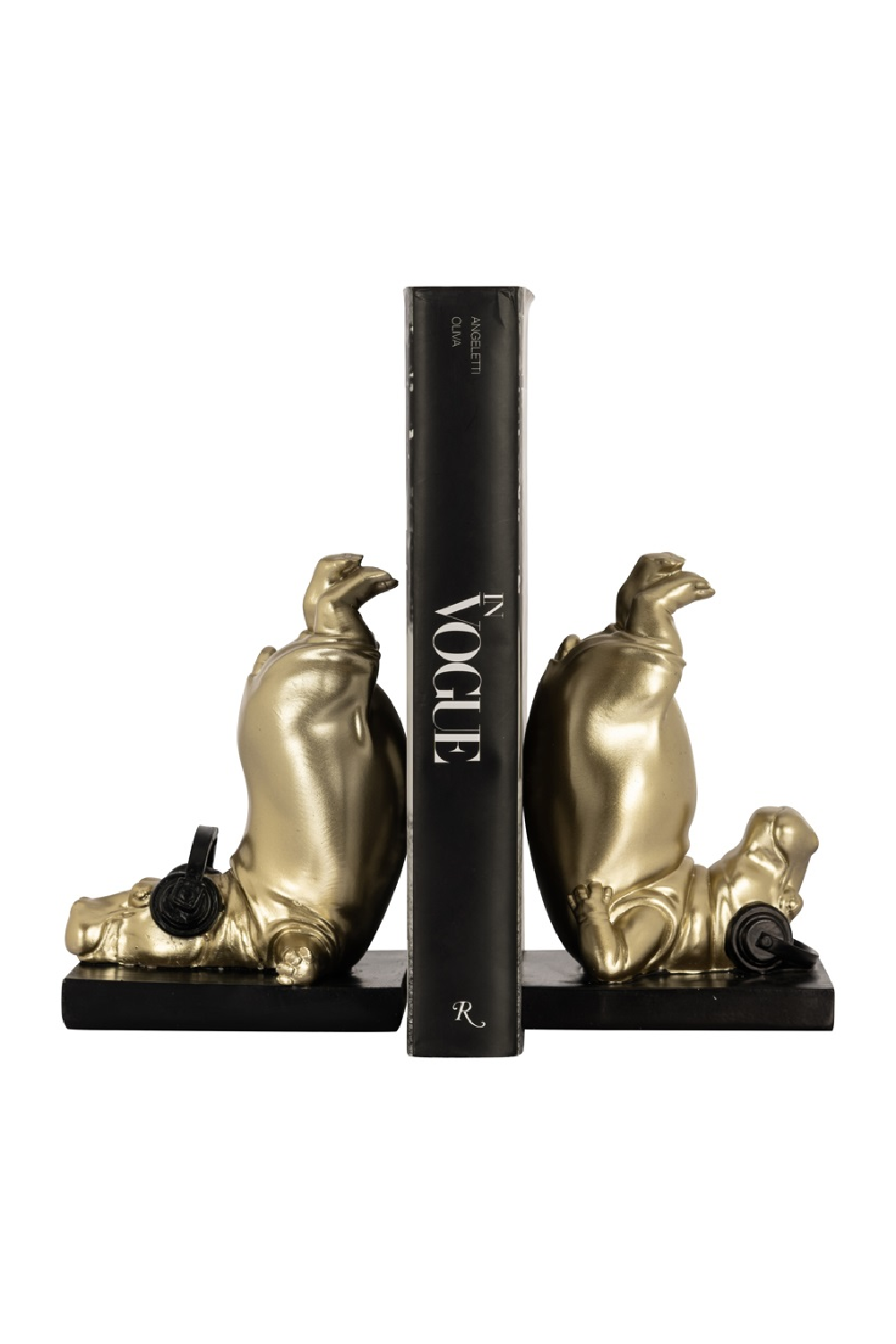 Gold Sculptural Books Standard | OROA Hippo | Oroa.com