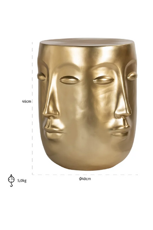 Face Modern Side Table | Richmond Interiors Christy | Oroa.com